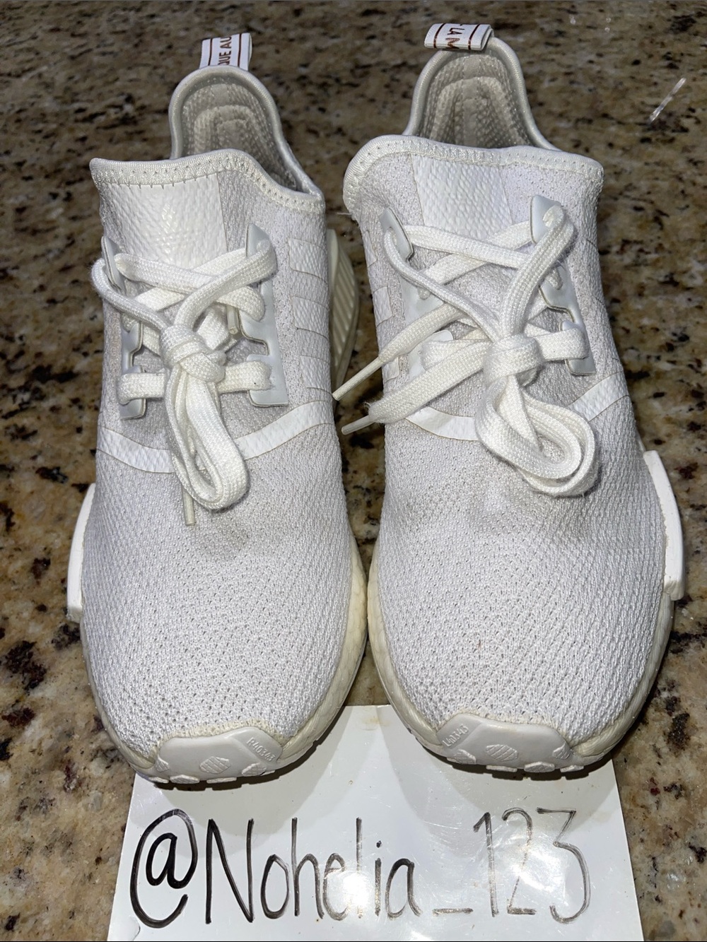 Adidas NMD All-White Knit Sneakers